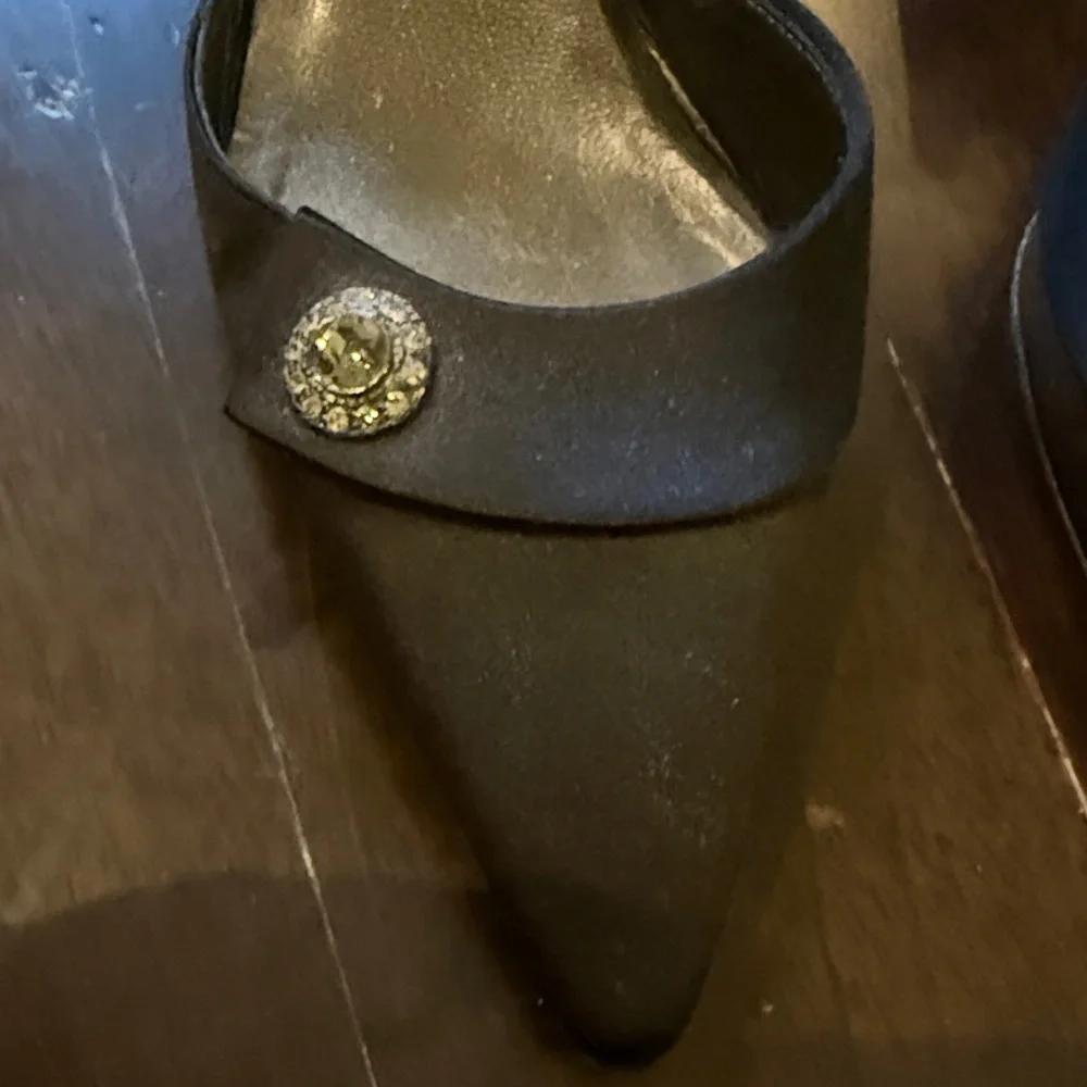 Manolo Blahnik Black Heels with Embellished Strap
Authentic - Picture 2 of 13